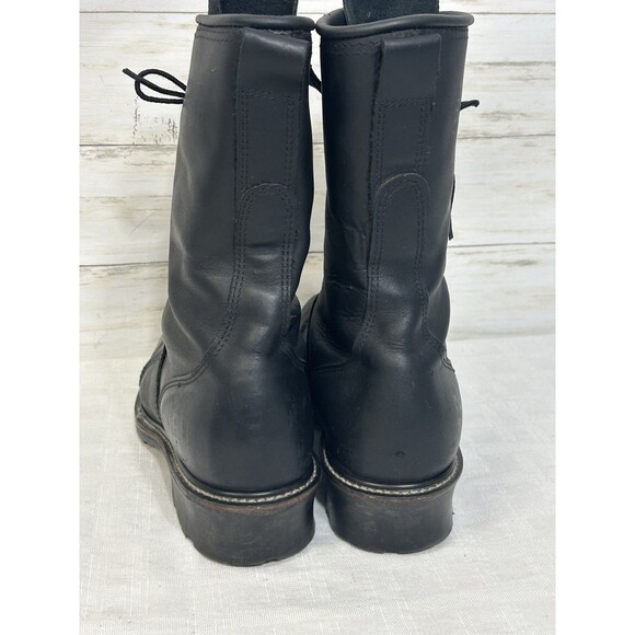 Carolina 1905 Linesman Boot Saefty Toe Vibram Union Made In USA Black Mens 11 2E main image 7